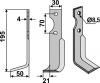 Garten Hackmesser p.f.Agria