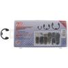 Ersatzteile Verbrauchsmaterial Katalog E-Sicherungsring-Sortiment, 1,5-22mm, 300-tlg