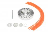 Sonderangebote Fadenkopf NEVADA zum Reinigen von Pflastersteinen - universal (20 mm / 25,4 mm) - Aluminium