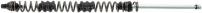 Sram Spring/Shaft, X-Soft, Silver, 120mm - 2011 Tora TK (includesspring, shaft, shaft bolt)
