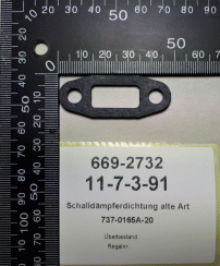 Auspuffdichtung TBC300/340SDH,