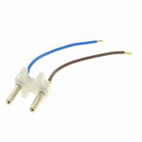 VDE PLUG W/LEAD WIRE 2X1.0X80MM/099737 5131036501