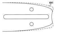Oregon Führungsschiene Cs250 (14".35cm)