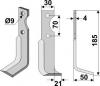 Husqvarna + Hackmesser 185x50x21 RS für