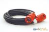 Garten Universalteile für Elektrogeräte Elektroleitungen, Leitungstrommel, Ersatzstecker <b>Verlängerungsleitung</b> in Gummiausführung m. CEE- Stecker 400V m. Phasenwender 5 polig