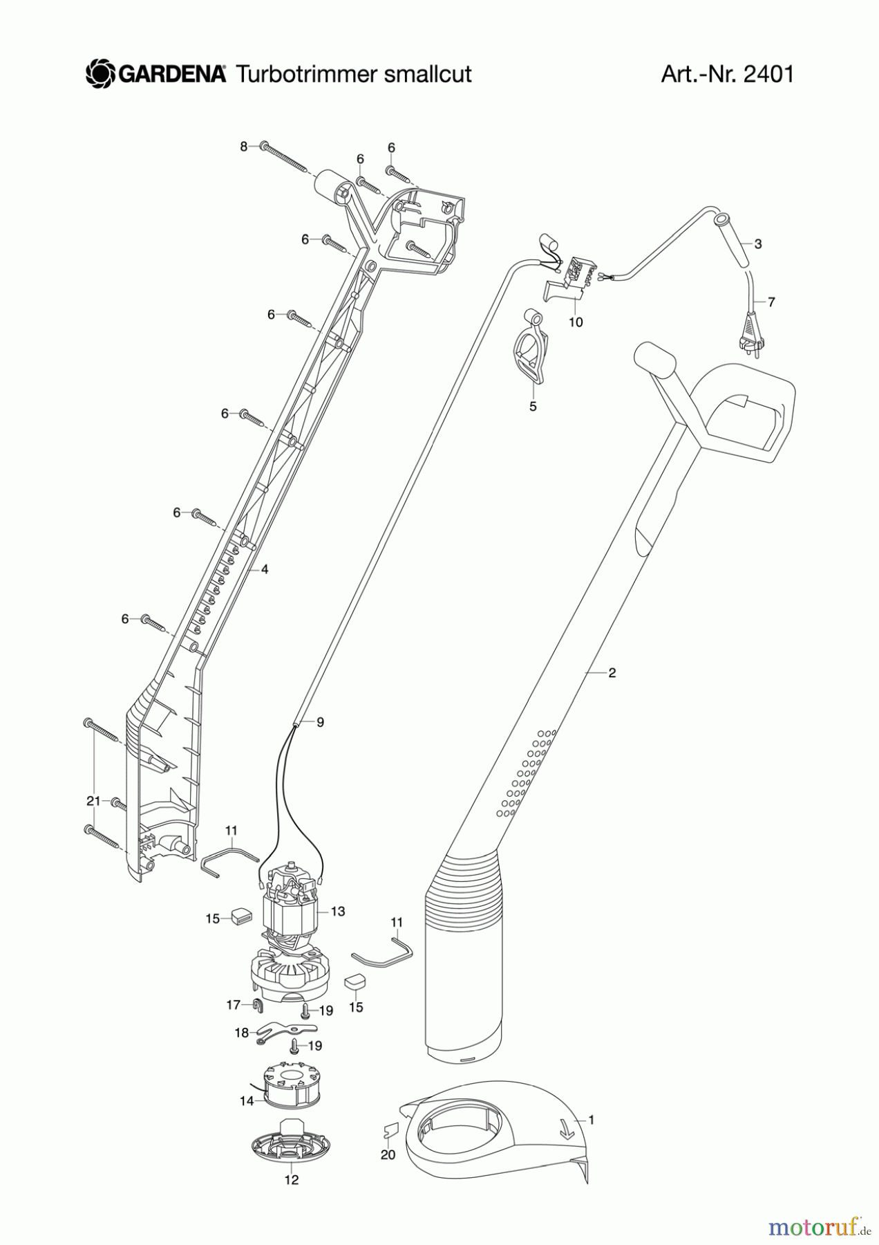 Gardena Trimmer Turbotrimmer smallCut