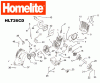 Homelite Benzin HLT26CD Ersatzteile Seite 2