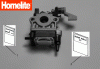 Homelite HBV30 Ersatzteile Vergaser Version 1