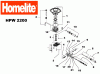 Homelite HPW2200 Ersatzteile Seite 2