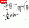 Ryobi Benzin RCS4040C2 Ersatzteile Starter