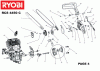 Ryobi Benzin RCS4450C Ersatzteile Kupplung, Bremse