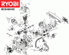 Ryobi Benzin RCS4845C Ersatzteile Seite 1
