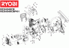 Ryobi Benzin RCS4040CBPK1, 5133000579 Ersatzteile Seite 1