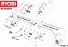 Ryobi Benzin RLT30CET Ersatzteile Seite 1