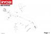 Ryobi Benzin RBC30SESB Ersatzteile Seite 1