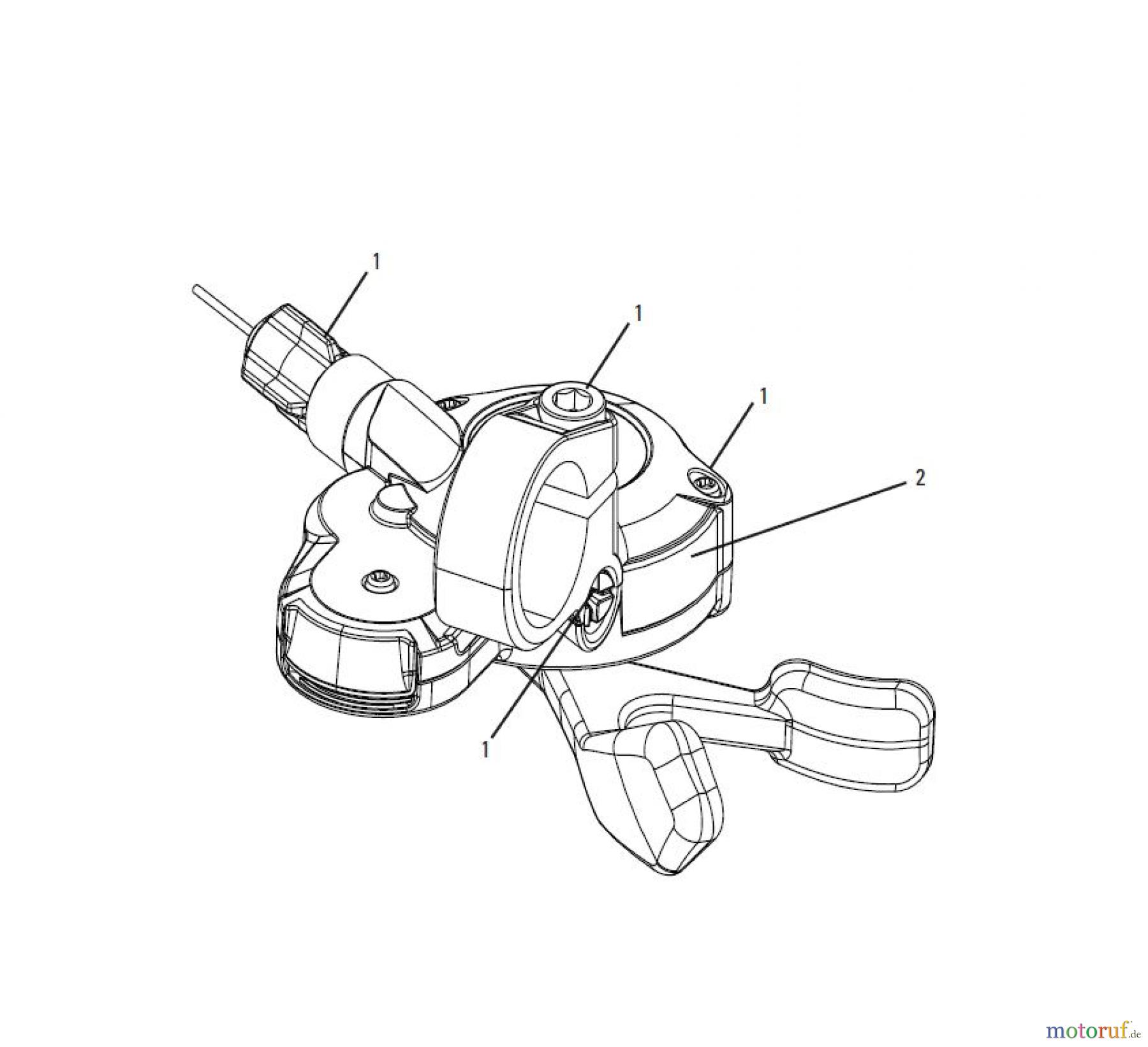 Sram Sram SRAM X.4 / SX4 / TRX - TRIGGER SHIFTER (2006-2011) 3x9