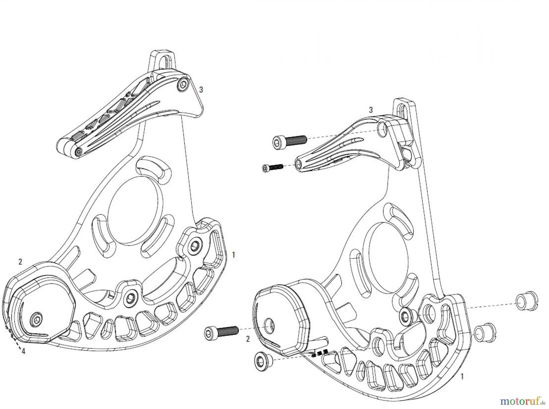 Sram Sram TRUVATIV X0 CHAIN GUIDES - 2012