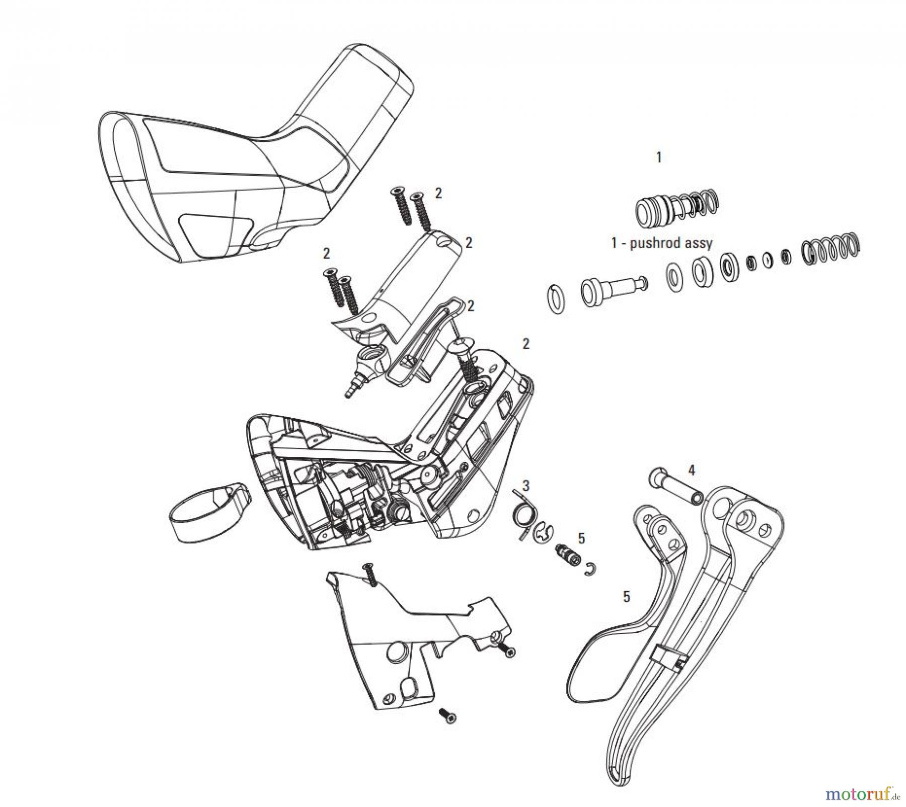 Sram Sram SRAM RED22 / 700 - HRD / HRR - SHIFTERS / LEVERS