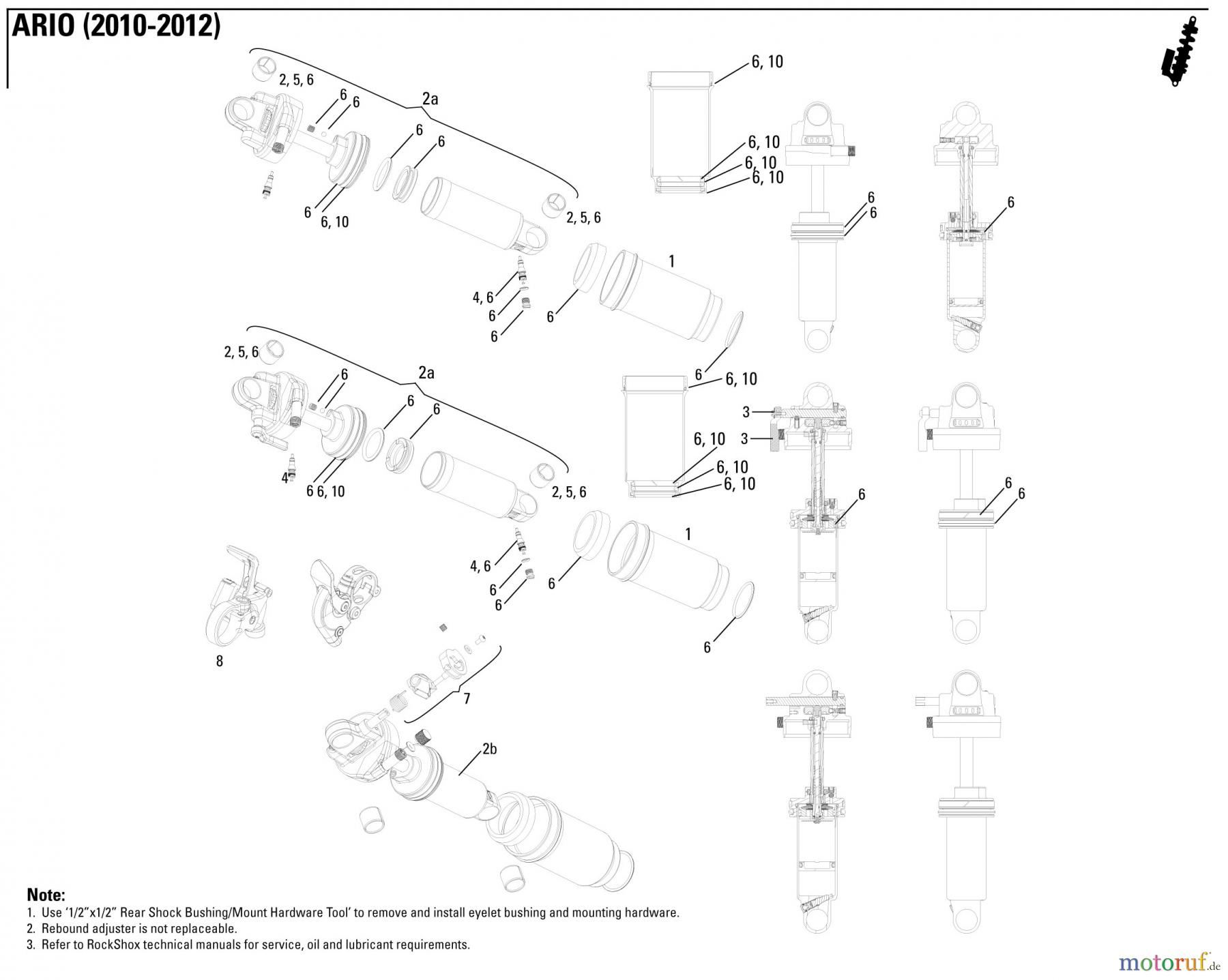 Sram RockShox ARIO (2010-2012)