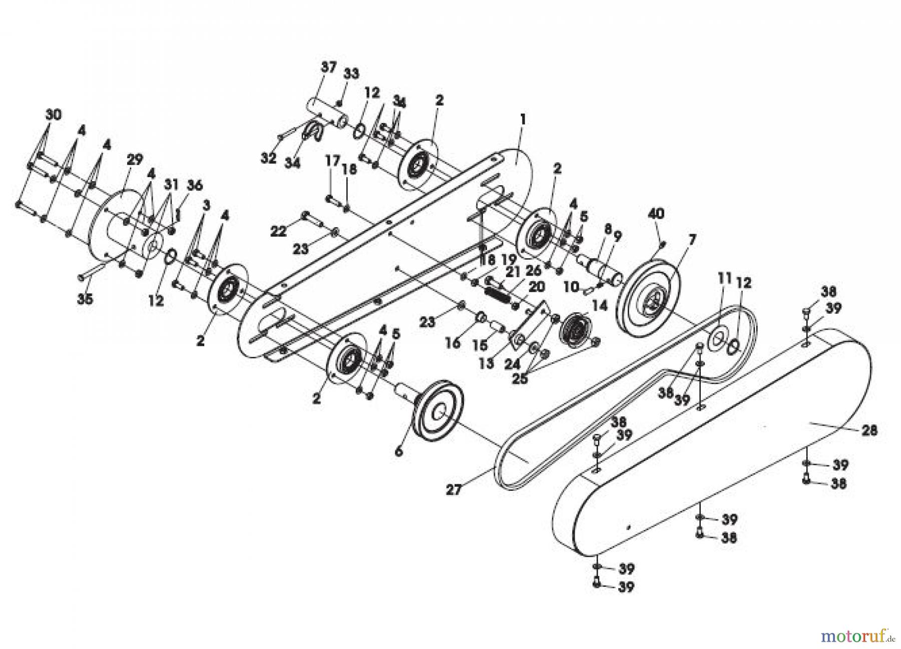  Tielbürger Kastenstreuer Anbausätze AR-128-002TS Castelgarden 4WD Seite 2