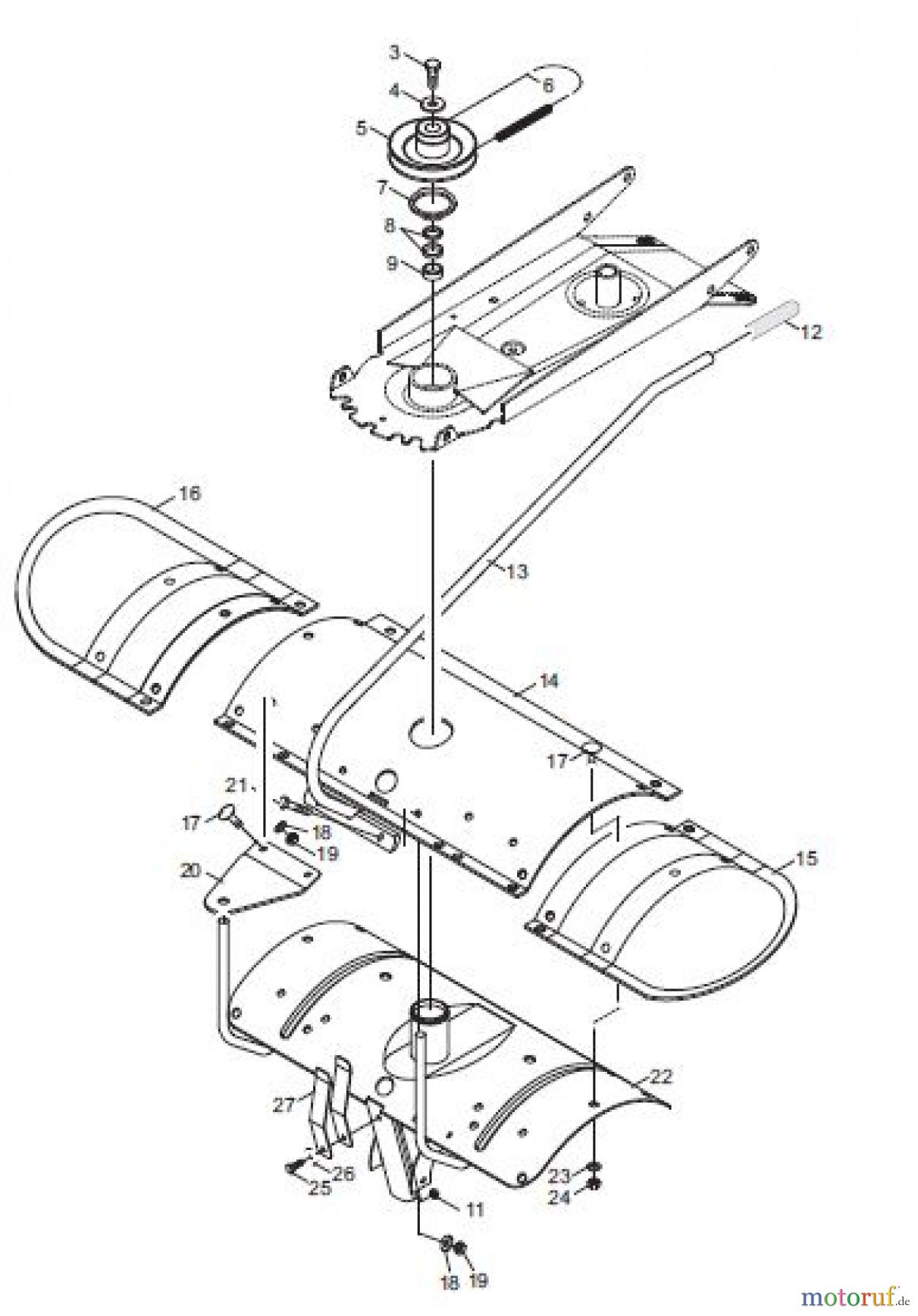 Tielbürger Rasentraktor Zubehör tk522 AN-516-001 Seite 2