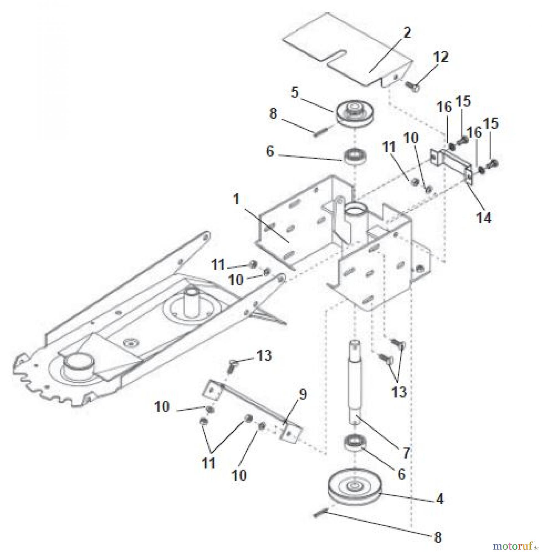 Tielbürger Rasentraktor Zubehör tk522 AN-518-001 Seite 1