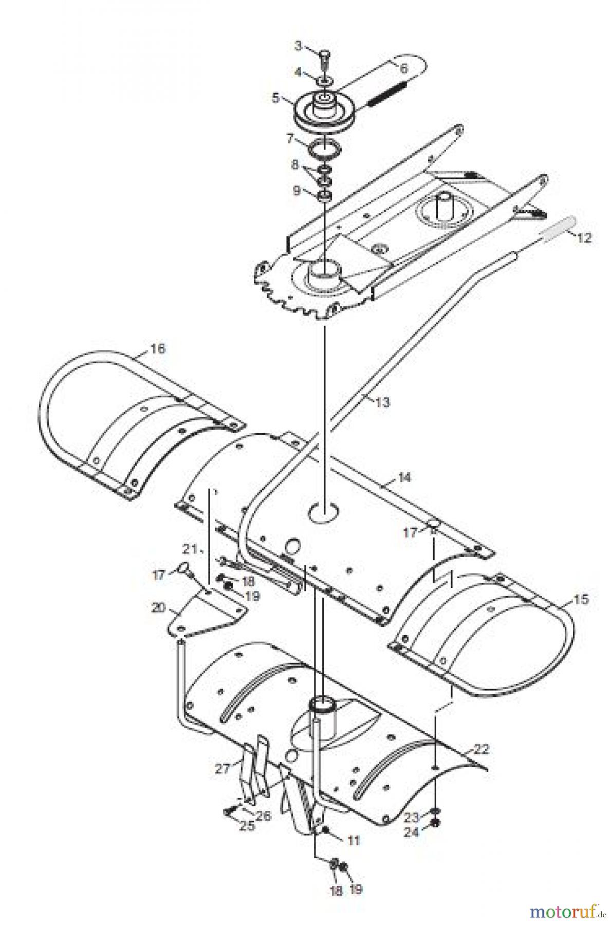 Tielbürger Rasentraktor Zubehör tk522 AN-518-001 Seite 2