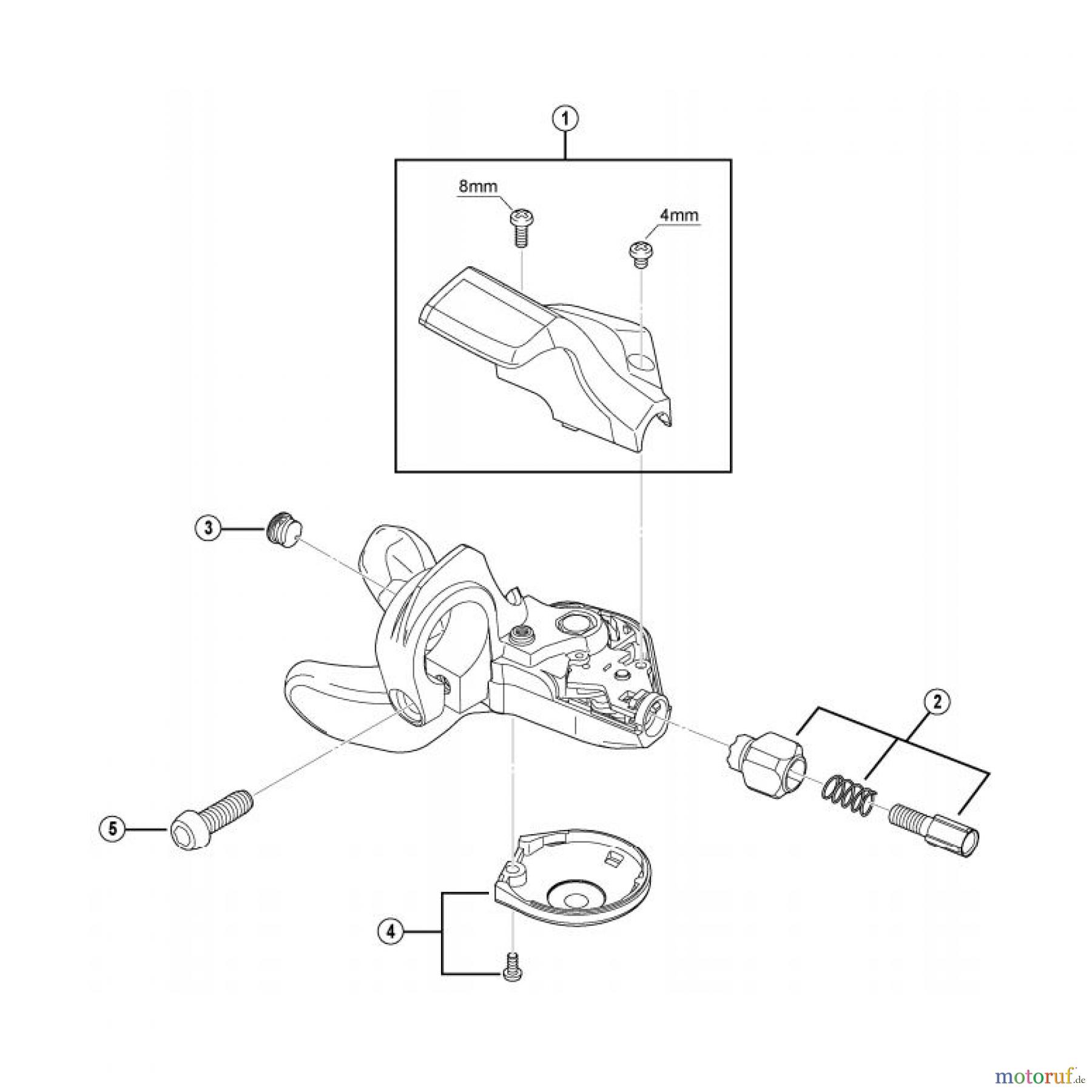 Shimano SL Shift Lever - Schalthebel SL-2403