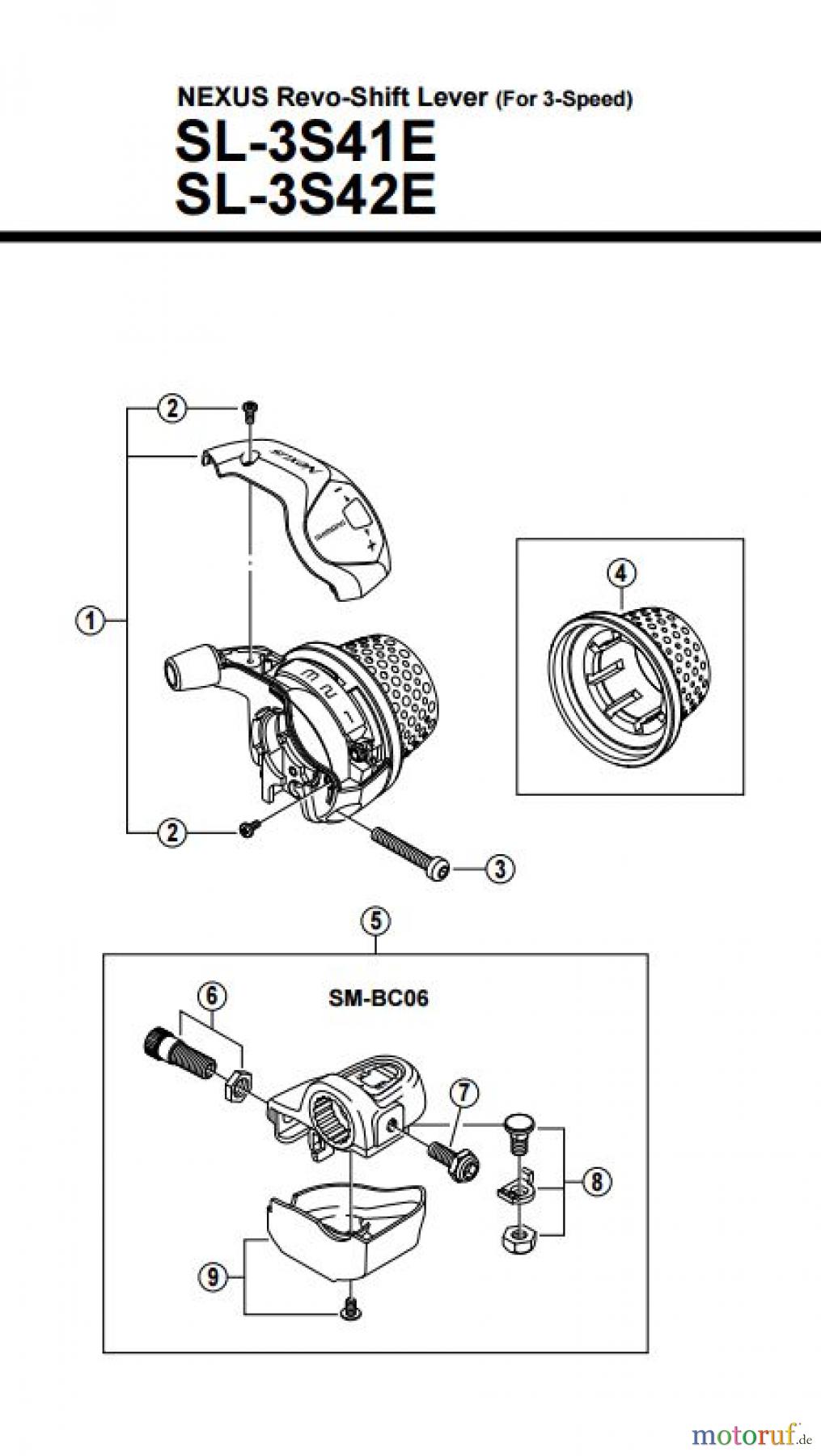 Shimano SL Shift Lever - Schalthebel SL-2730