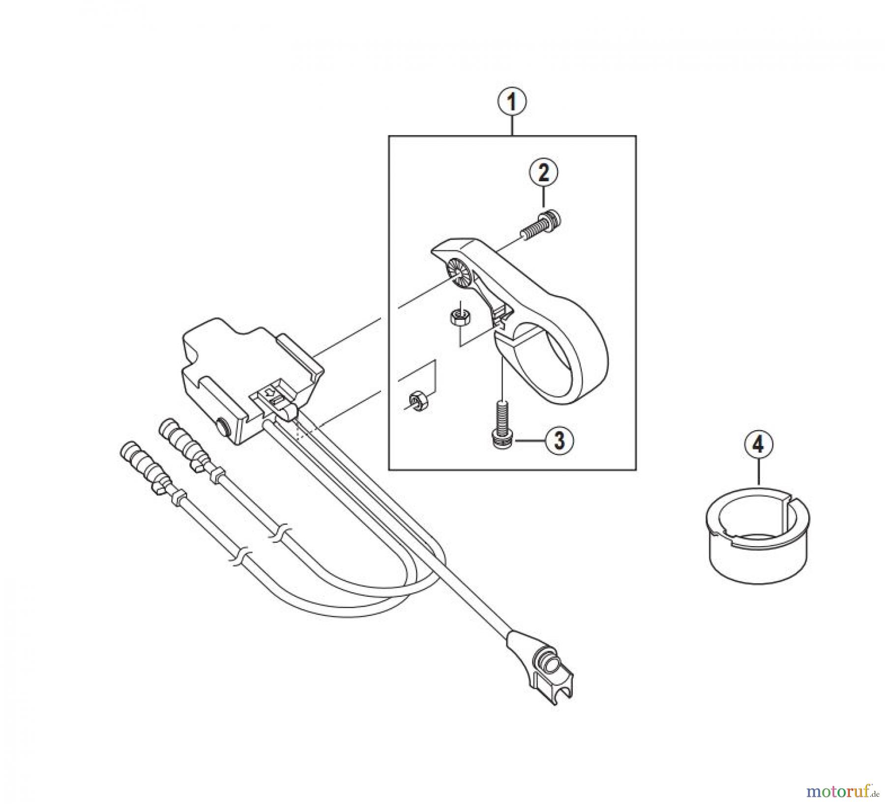 Shimano EW Elektrische Kabel SM-EW79F-E Bracket Set For ST-7970