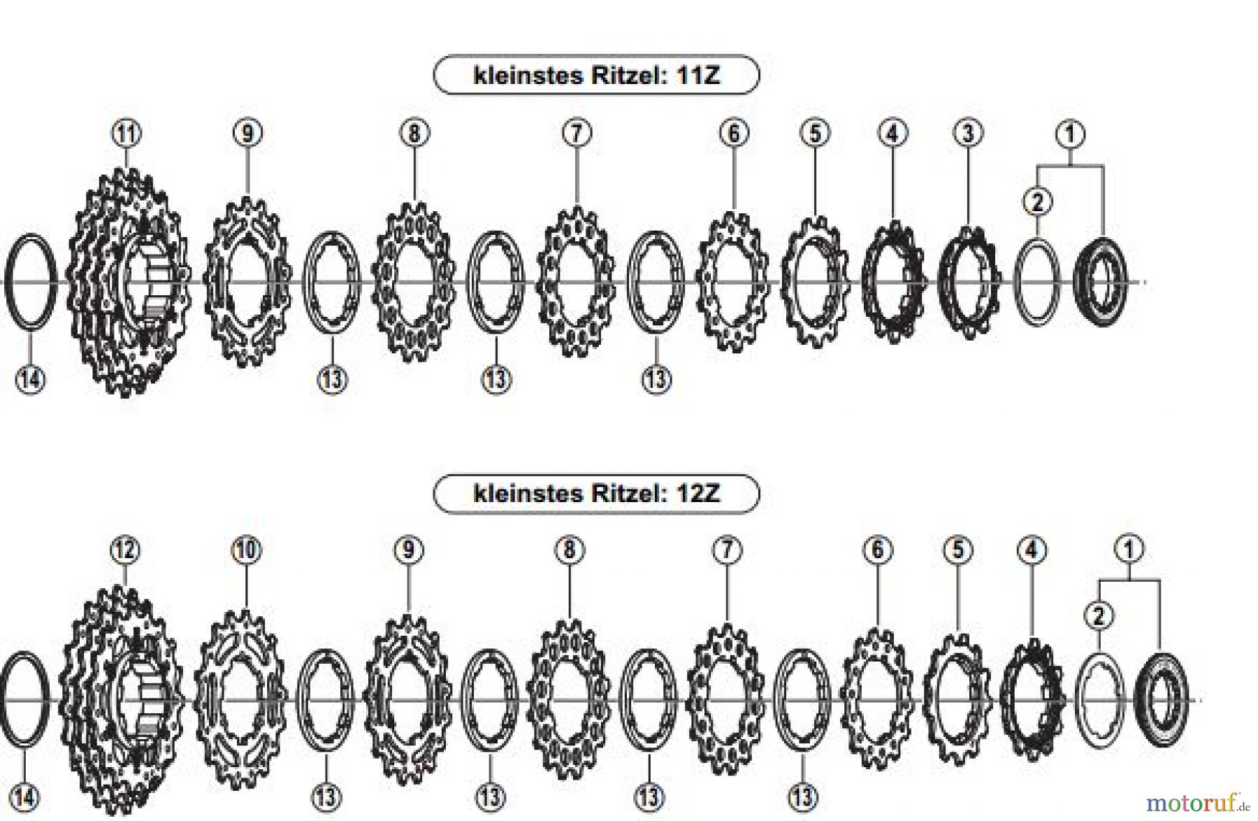 Shimano CS Cassette / Zahnkranz CS-5600 SHIMANO 105 Kassette