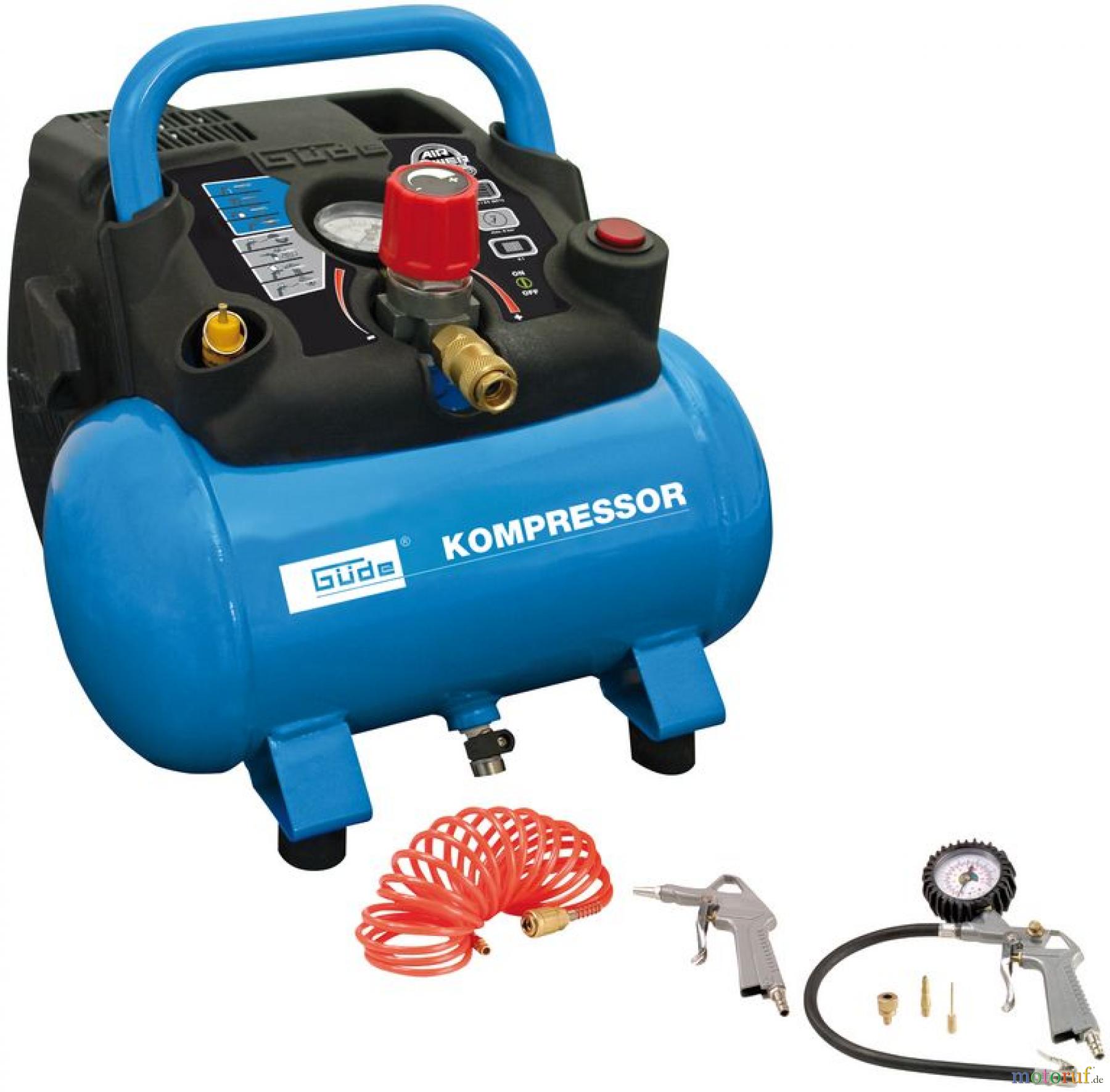 Güde Drucklufttechnik Kompressoren Ölfrei bis 50l Kessel KOMPRESSOR AIRPOWER 190/08/6 - 50089