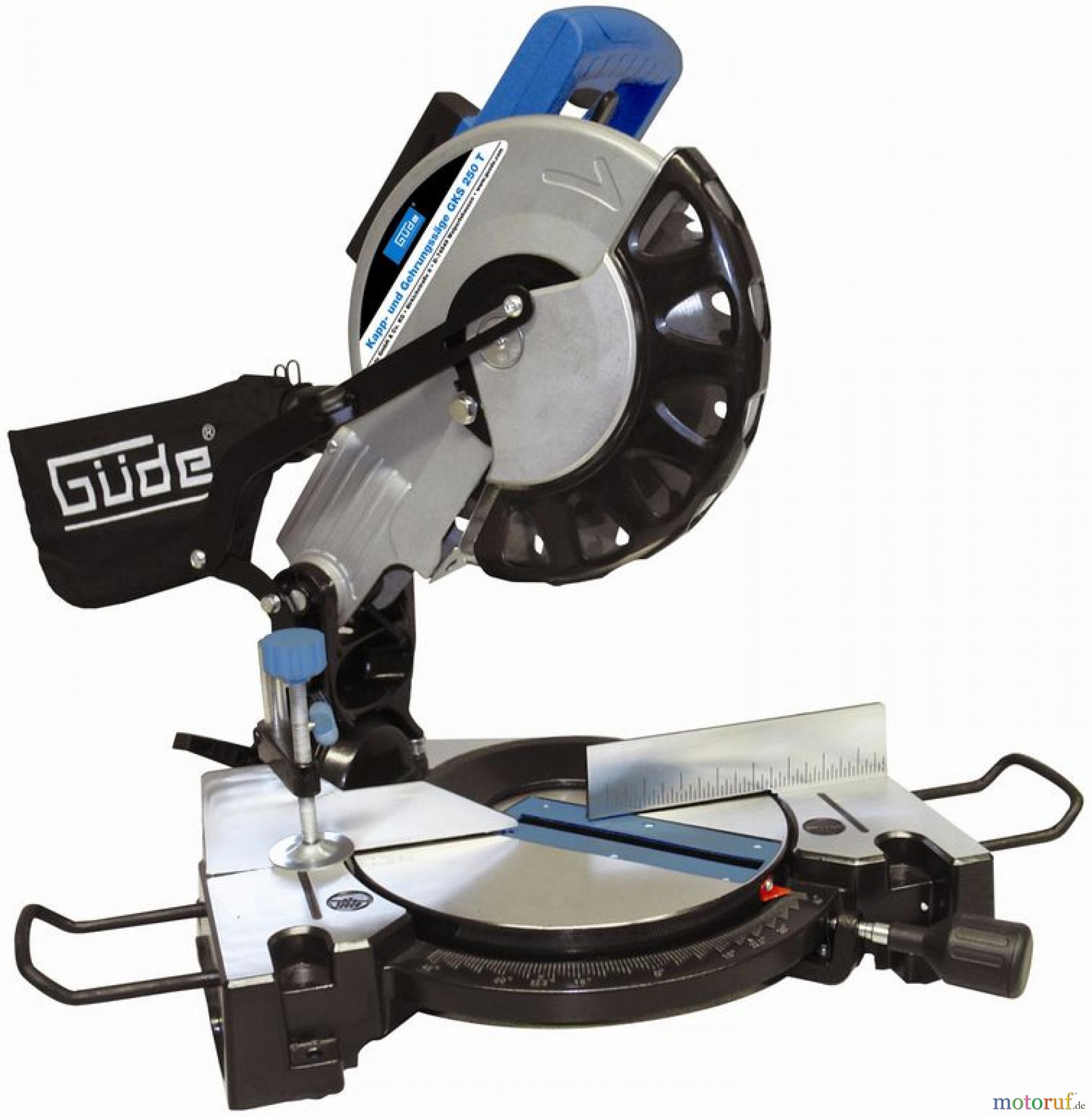 Güde Holzbearbeitung Kapp- & Gehrungssägen KAPP-UND GEHRUNGSSÄGE GKS 250 T - 55028