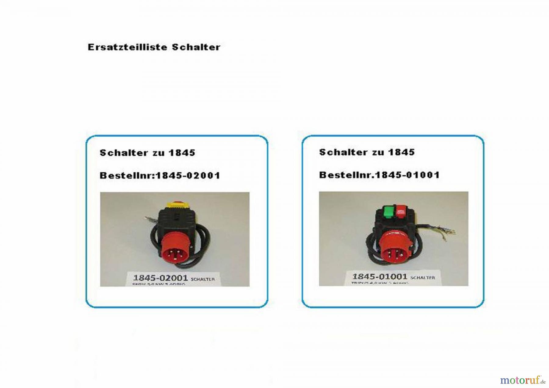  Güde Brennholzbearbeitung Brennholzsägen über 500 mm Ø-Sägeblatt WIPPSÄGE GWS 600 EC - 01845 FSL01845-01 Ersatzteilliste  Schalter 