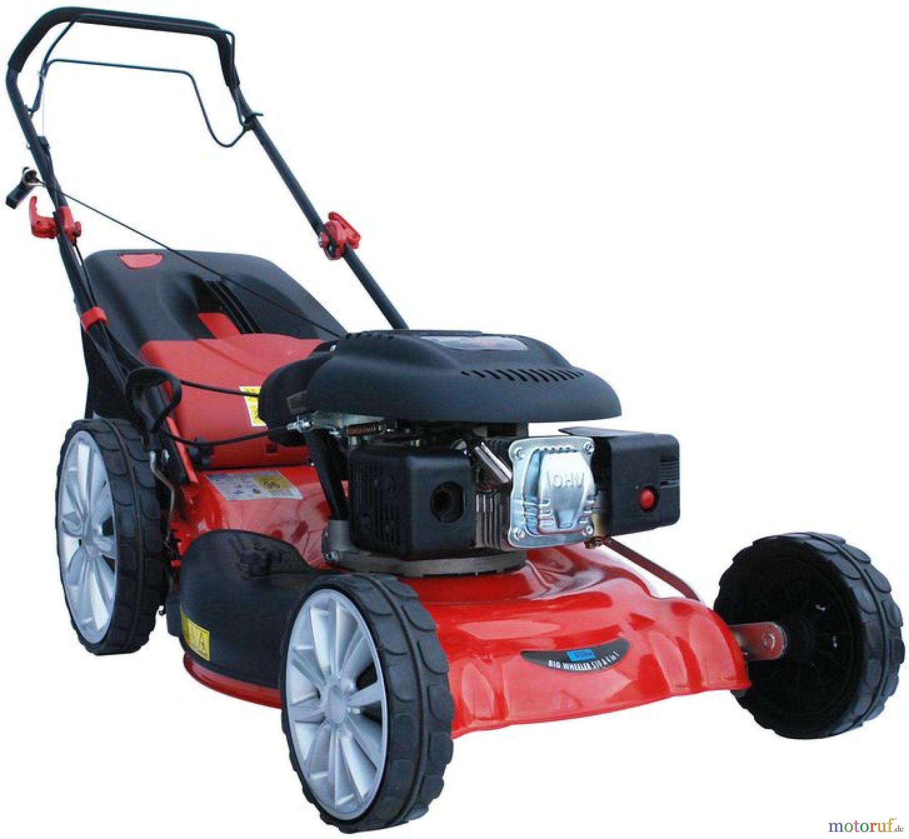 Güde Gartentechnik Rasenmäher Benzin-Rasenmäher Schnittbreite ab 50 cm RASENMÄHER BIG WHEELER 510 4IN1 - 95347