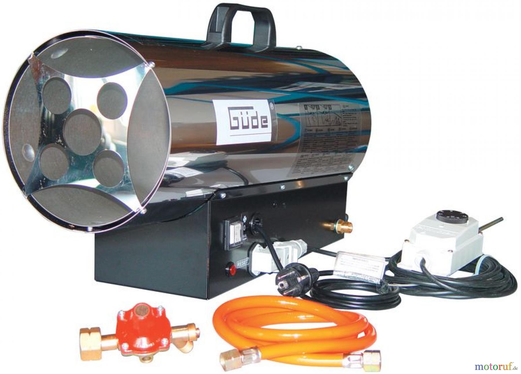 Güde Heizgeräte Gasheizgeräte GASHEIZER MOD 30R INOX ELEKTRONIK - 85009