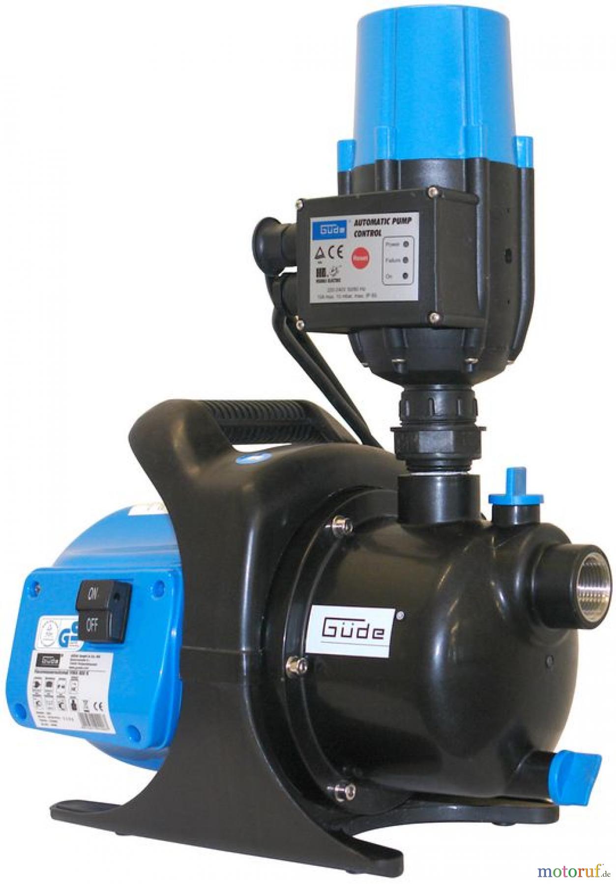 Güde Pumpentechnik Hauswasserautomaten HAUSWASSERAUTOMAT HWA 800 K - 94206