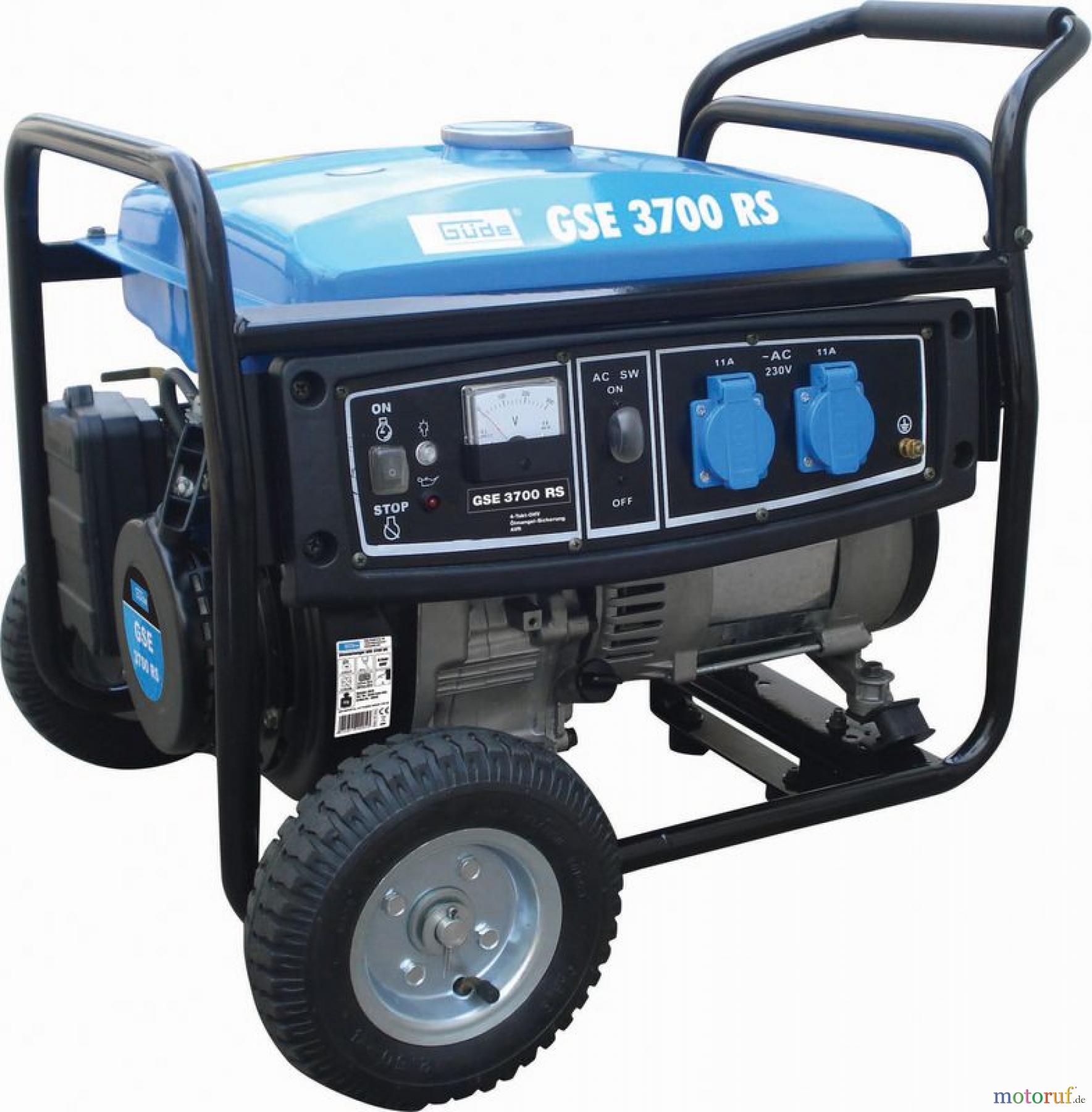 Güde Stromerzeuger Benzin-Stromerzeuger STROMERZEUGER GSE 3700 RS - 40643