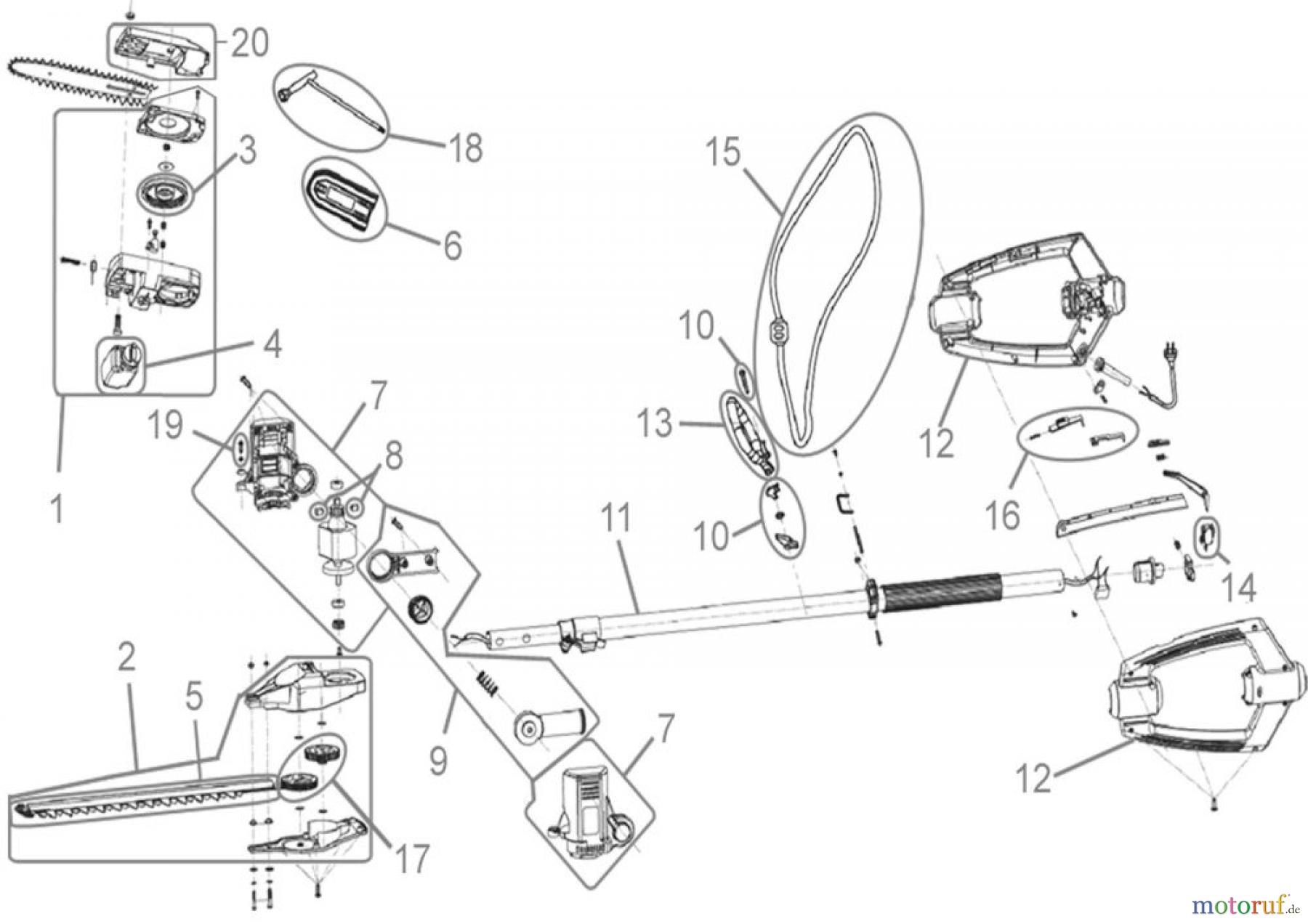 Gartenmeister 2IN1 GEHÖLZPFLEGE-SET GM 8035/17 - 05334 FSL05334-01