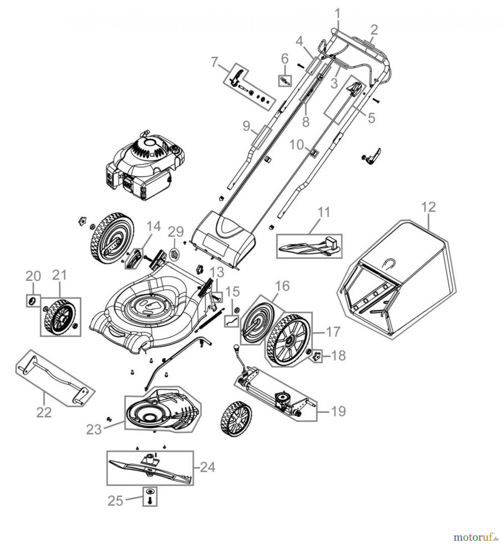Goon HIGH-WHEELER GO/ON HW 5100 - 05050_EM FSL05050-01 Seite 1