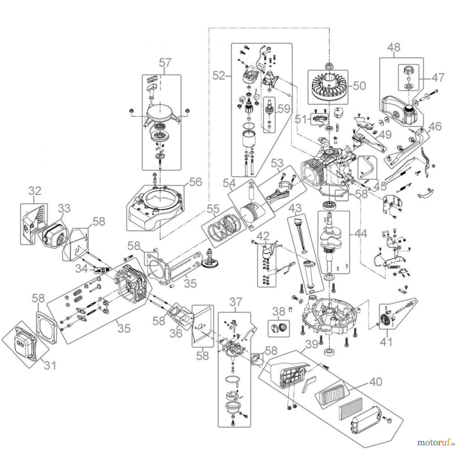 Plus Rasenmäher RASENMÄHER BIG WHEELER 560 ES - 05310 FSL05310-01 Seie 2