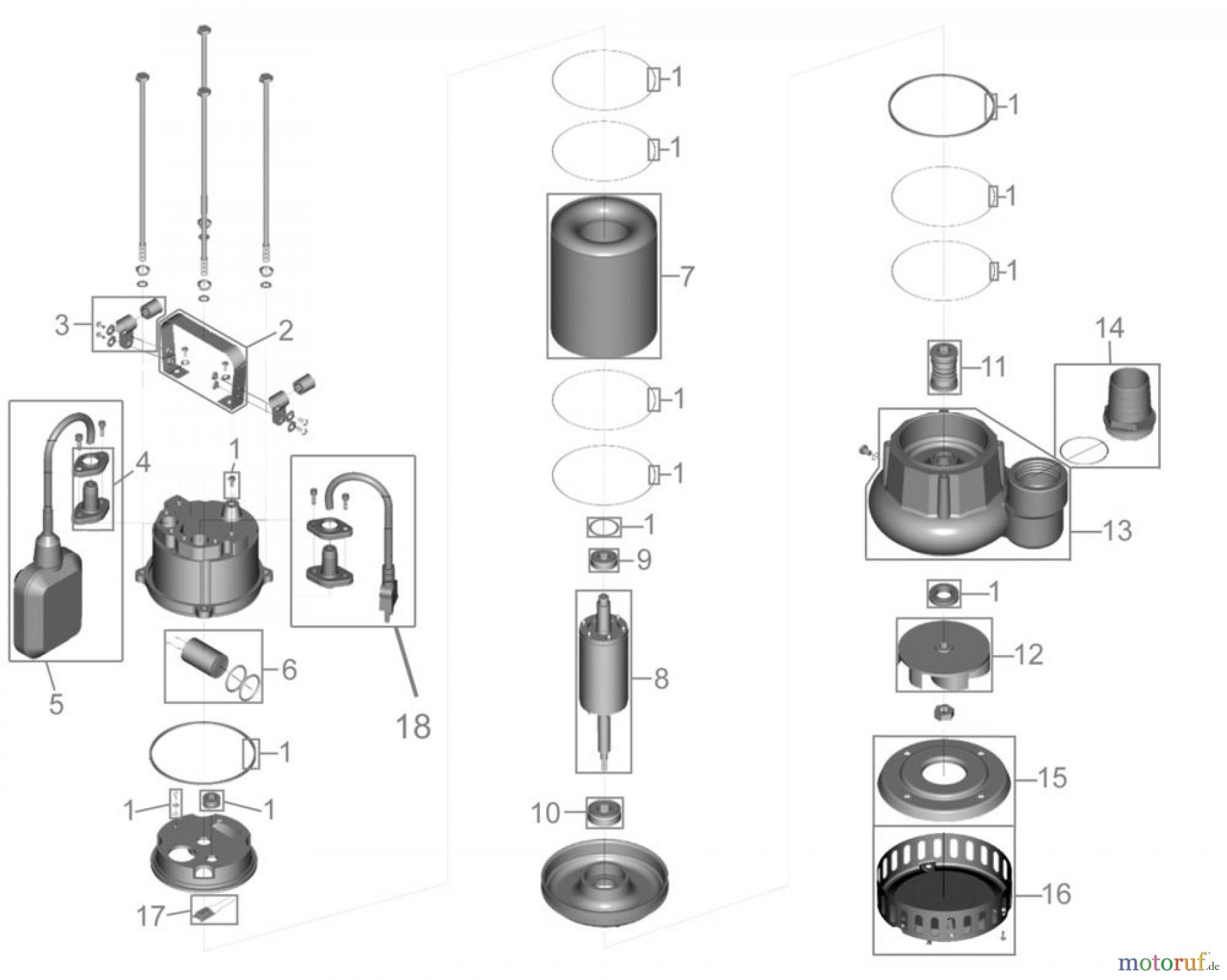 Okay (Güde) OKAY SCHMUTZWASSERTAUCHP PRO1100A - 05225_EM FSL05225-01 Seite 1