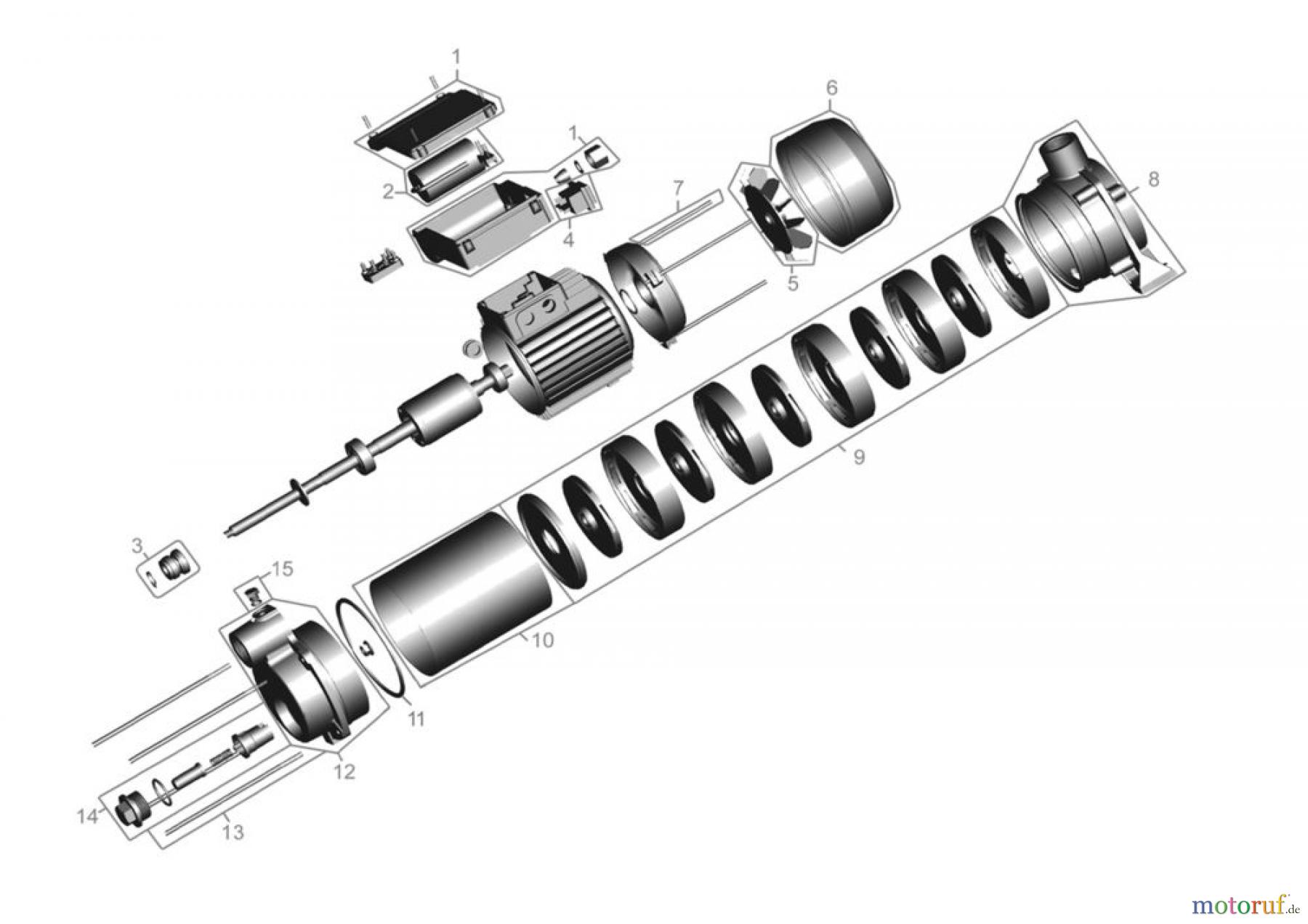 Okay (Güde) GARTENPUMPE MP 120/5A/GJ - 05230_EM FSL05230-01 Seite 1