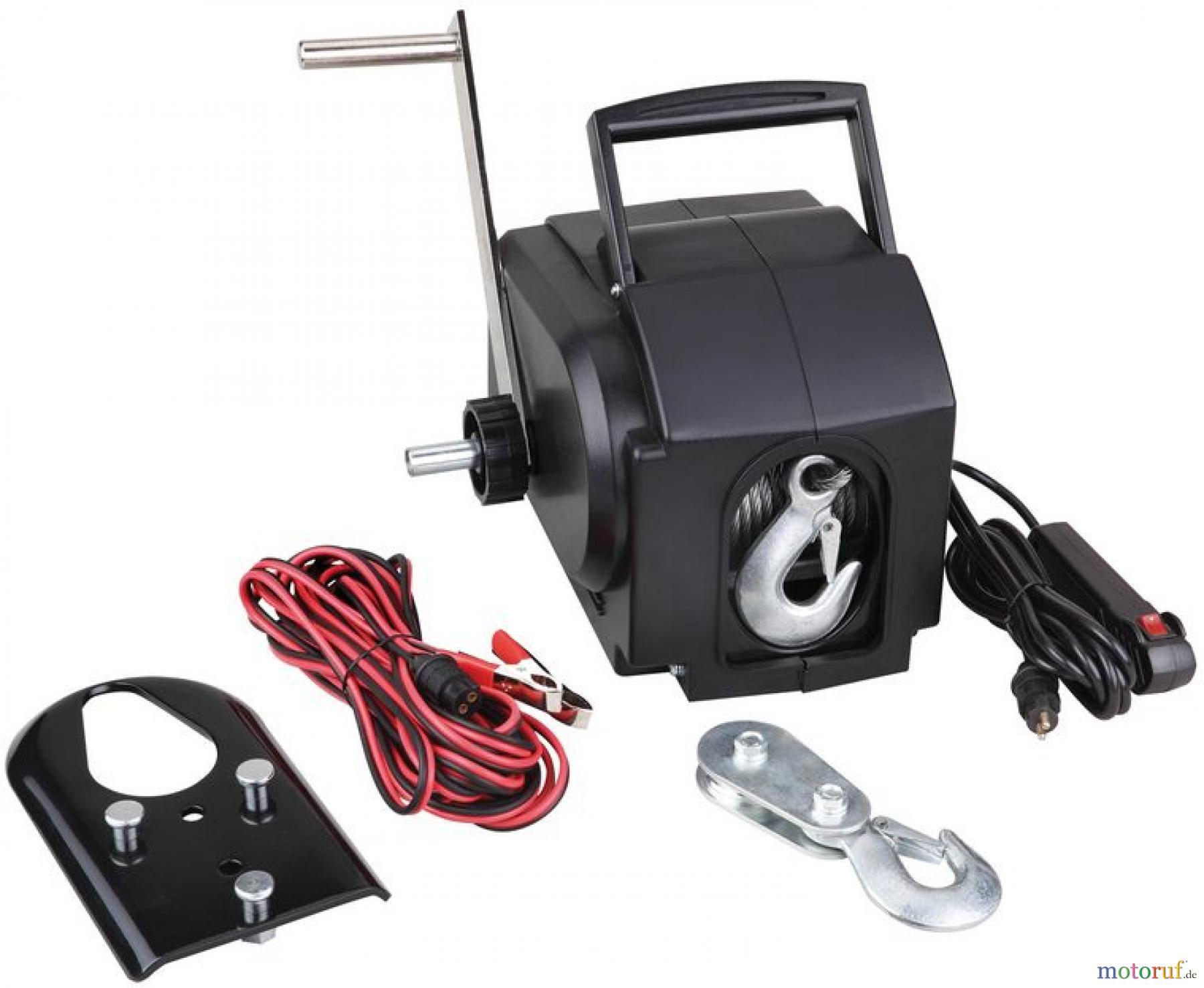 Güde Hebetechnik Seilwinden ELEKTROSEILWINDE 1200/ 12 VOLT - 55127
