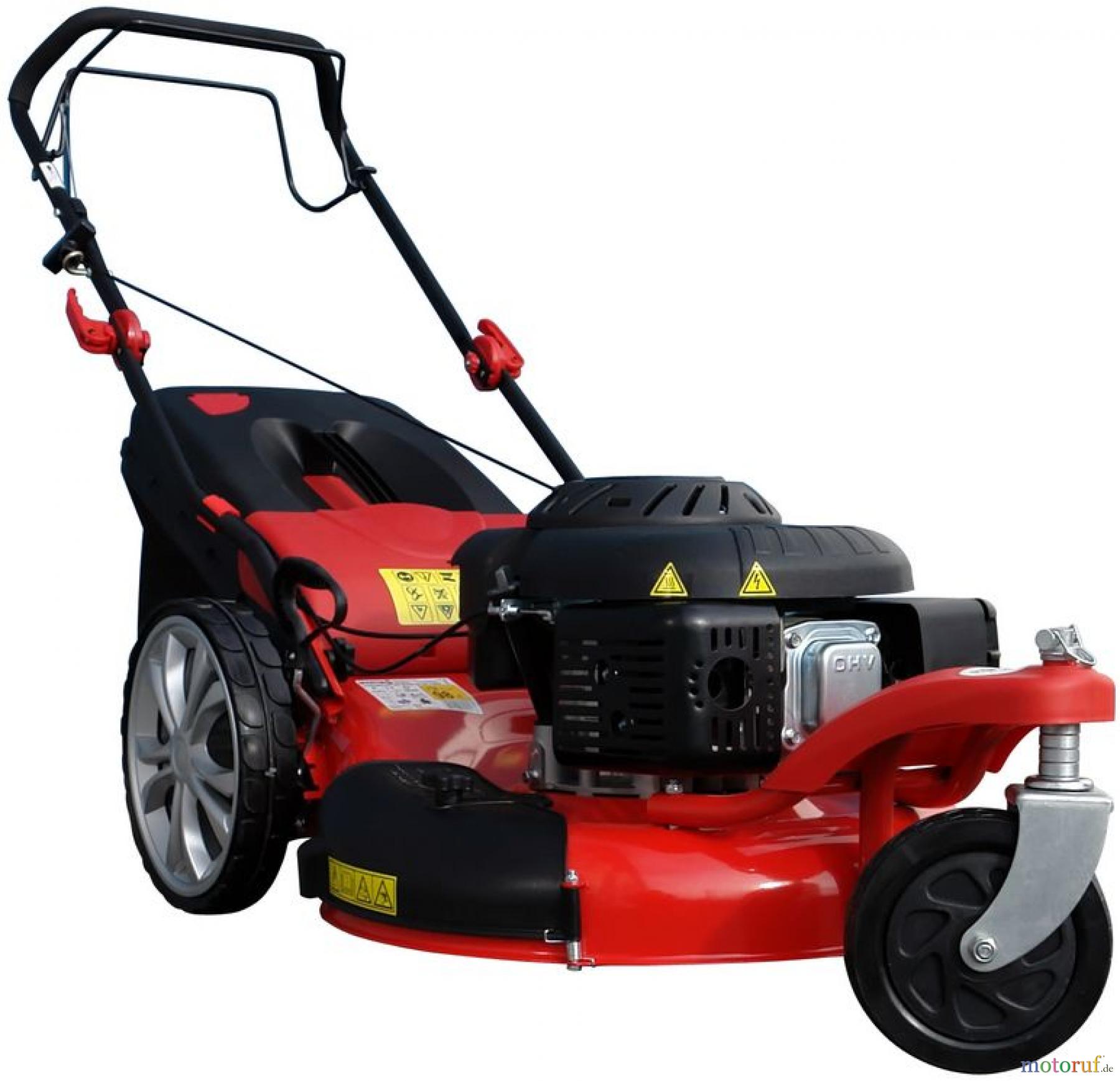 Powertec Garden Achtung: Auf dem Typenschild muss GÜDE als Hersteller angegeben sein! RASENMÄHER BIG WHEELER 561 TRIKE - 05170