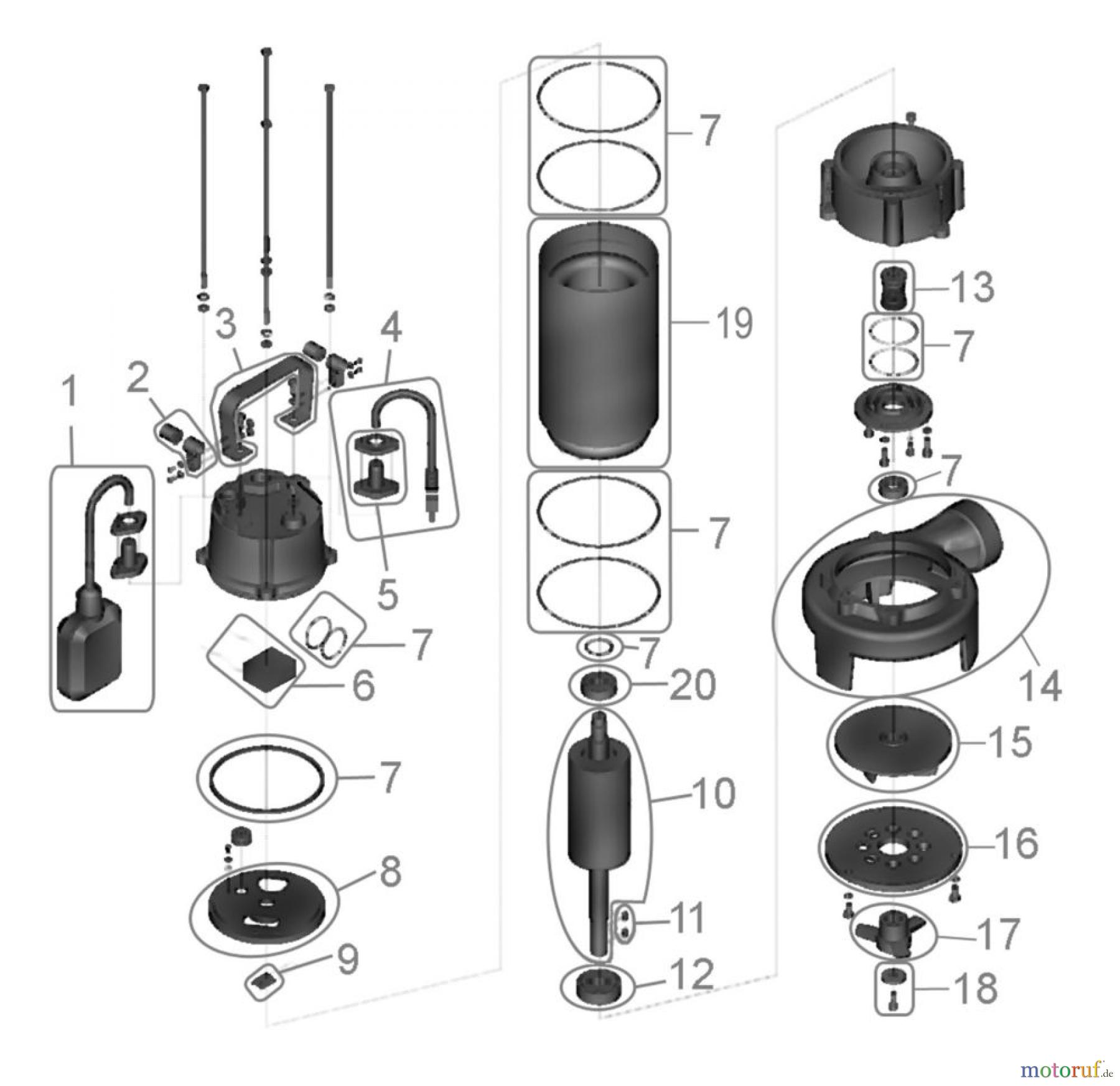 Okay (Güde) FÄKALIENPUMPE PRO 2201S - 05229_EM FSL05229-01 Seite 1