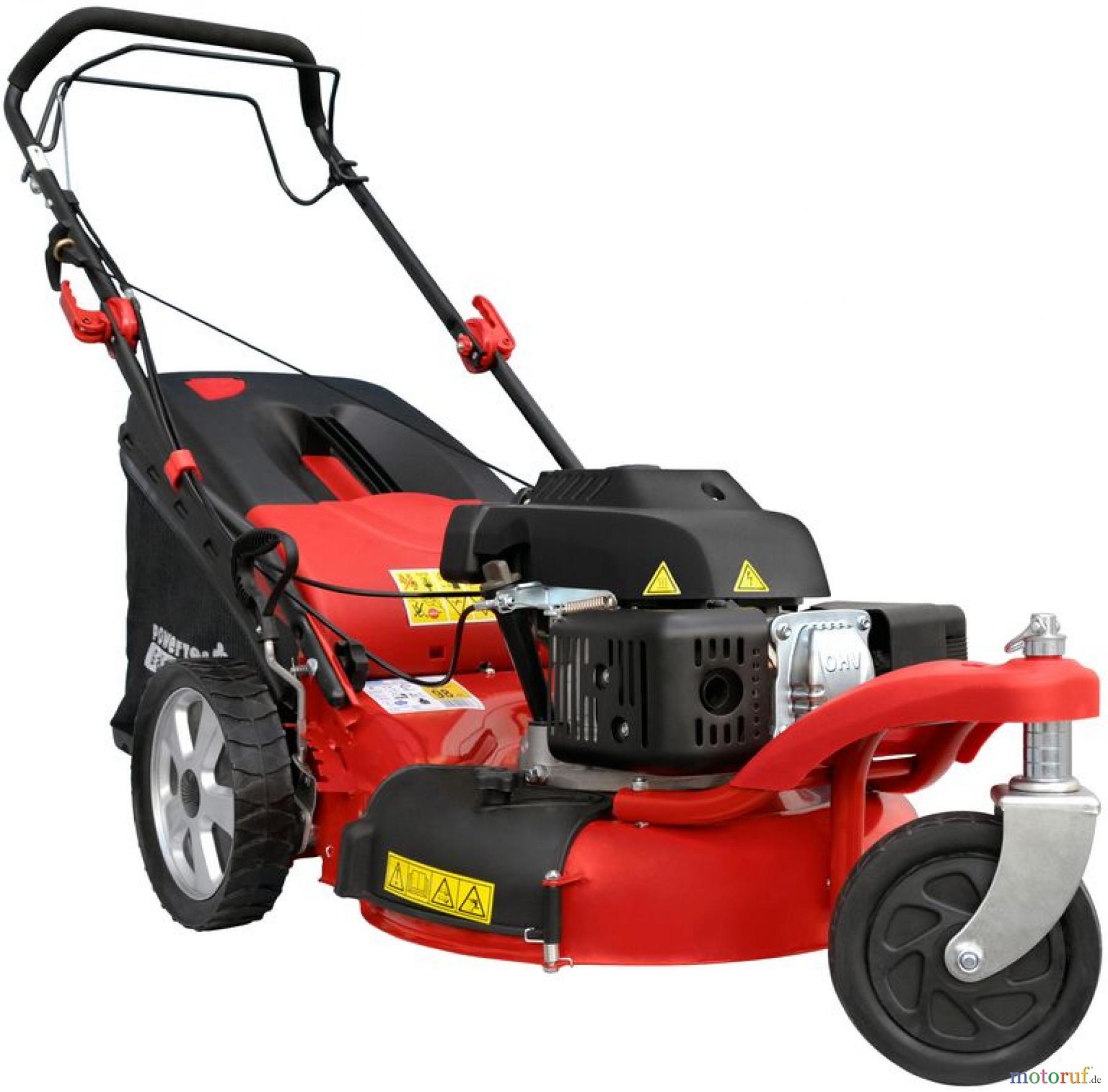 Powertec Garden Achtung: Auf dem Typenschild muss GÜDE als Hersteller angegeben sein! RASENMÄHER BIG WHEELER 460 TRIKE - 05172