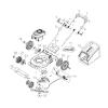 Güde Benzin-Rasenmäher Schnittbreite ab 50 cm RASENMÄHER BIG-WHEELER 560 MEGA - 95105 FSL95105-01 Ersatzteile Seite 1