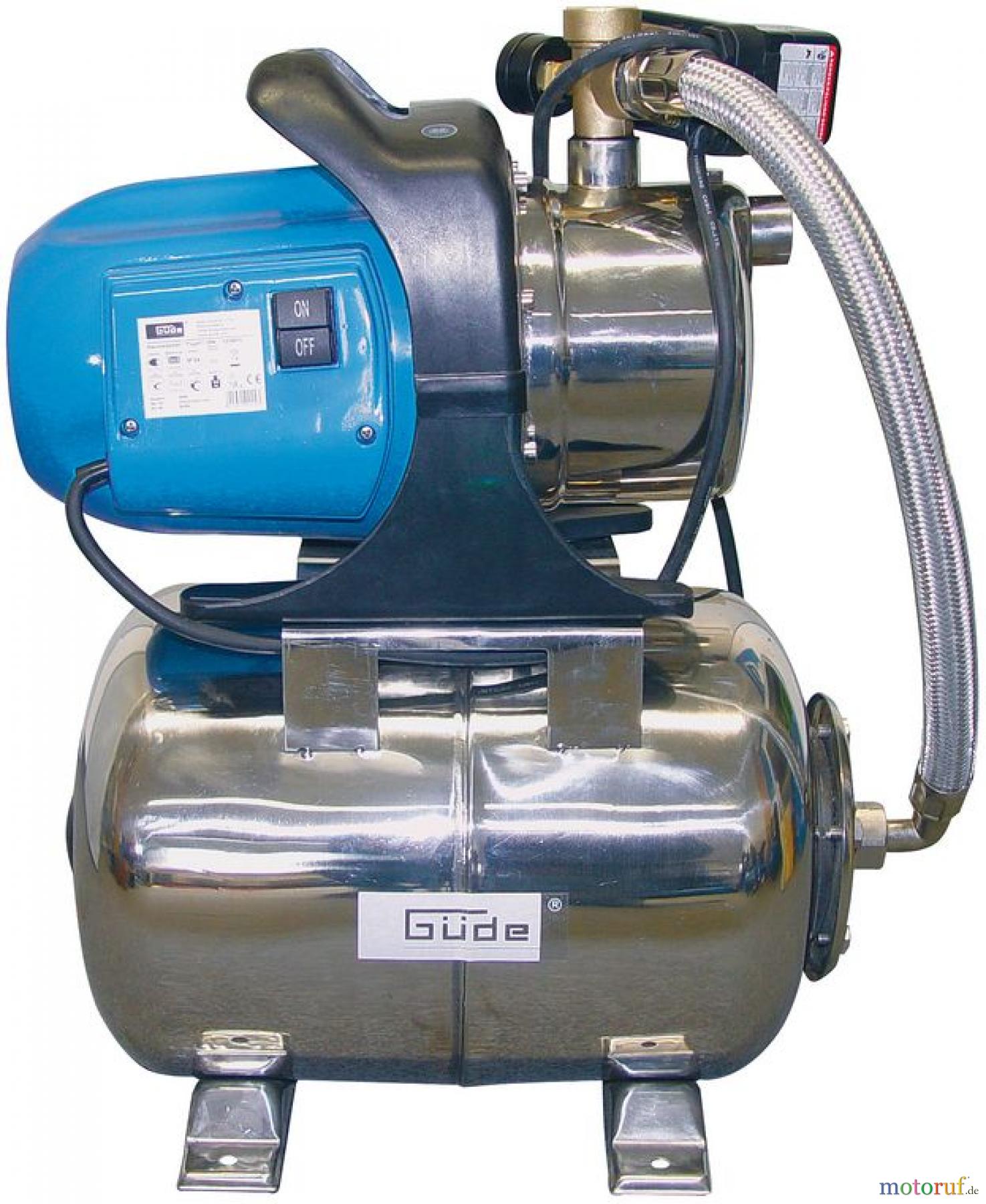  Güde Pumpentechnik Hauswasserwerke HAUSWASSERWERK HWW 1200 II - 94673