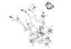 Güde Elektro-Fräsen GARTENFRÄSE GF 381 - 94366 FSL94366-01 Ersatzteile Seite 1